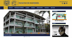 Desktop Screenshot of ingenieria.unach.mx
