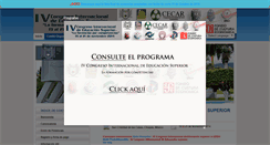 Desktop Screenshot of congresoeducacion.unach.mx