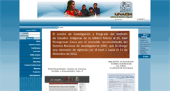 Desktop Screenshot of iei.unach.mx