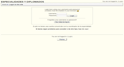 Desktop Screenshot of especialidades.cv.unach.mx