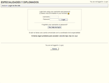Tablet Screenshot of especialidades.cv.unach.mx