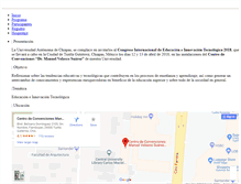 Tablet Screenshot of cv.unach.mx