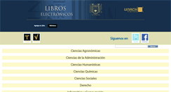 Desktop Screenshot of libroselectronicos.unach.mx