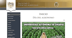 Desktop Screenshot of agricolas.unach.mx