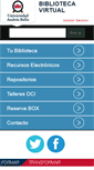 Mobile Screenshot of biblioteca.unach.mx